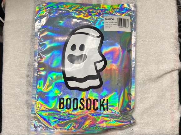 Boosocki Other - Boosocki Holidazed 2 Pack Ghost Crew Socks Size M